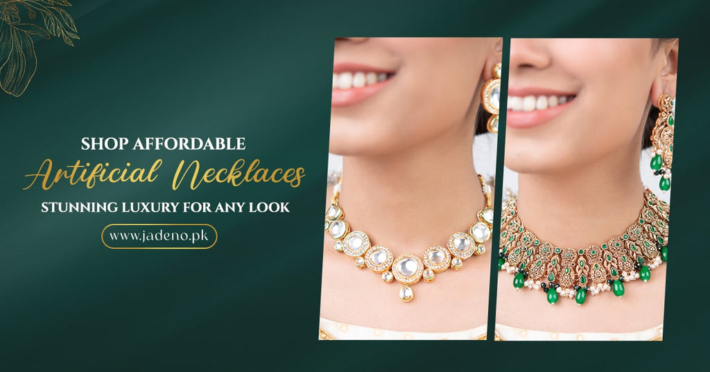 Shop affordable artificial necklaces – stunning luxury for any look
